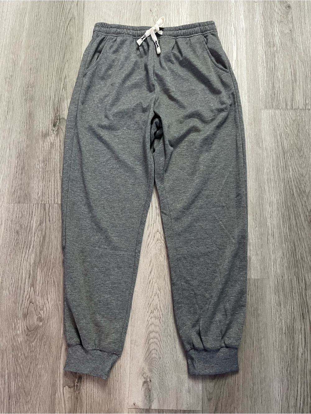 003–Ladies Gray Jogger Sweatpants - Comfortable Everyday Bottoms